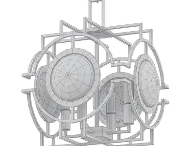 Lucia Pendant 3D model