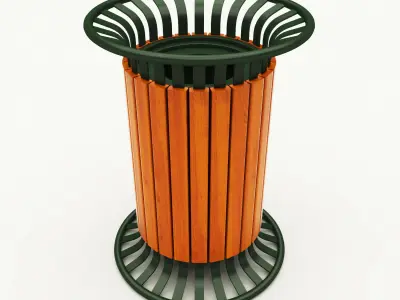 Trash Can 3D model