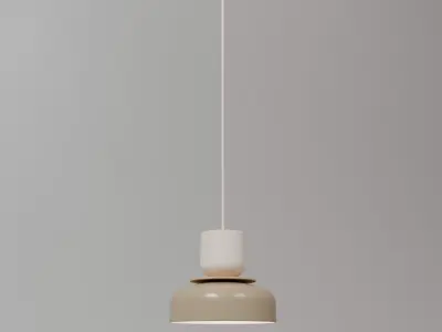 Pendant Lamp - Scandinavian Ceiling Light - PBR  Free low-poly 3D model