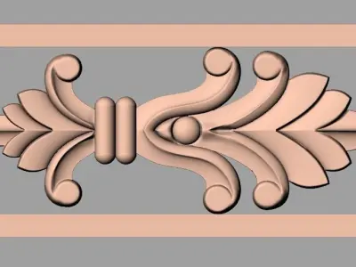 CNC 3D relief design STL format file used for artcam aspire E722 3D model