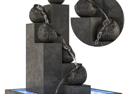 fountain vol 13-02 free Free 3D model