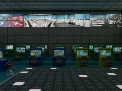Squid Game Master Control Room 3D model