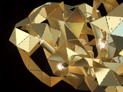 BrandVanEgmond Fractal Lamp 3D model