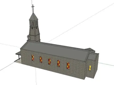 Architecture-Religion-God-Culture-Temple -0231 3D model