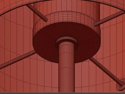 Modern Garden Lighting Uk 3D model