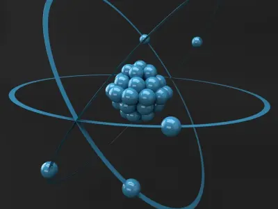 Atom 1 3D model