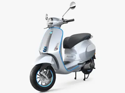  Vespa Elettrica 2019 Rigged Scooter 