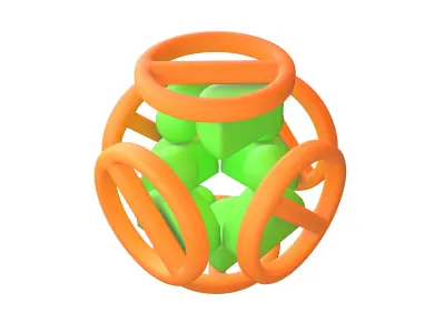 Blocked User Icon V2 007 Low-poly 3D model