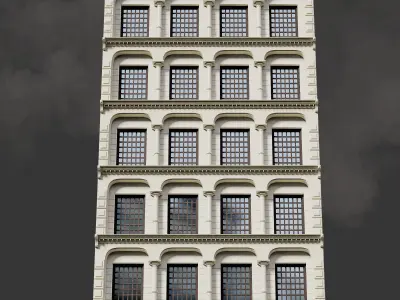 Building06 NewYork-Style Low-poly 3D model