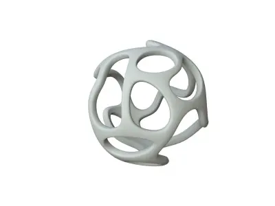 SciFi Cube Object No 27714 Low Poly Shape Texture