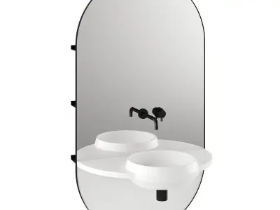 Arco - vanity unit by ext 3D model