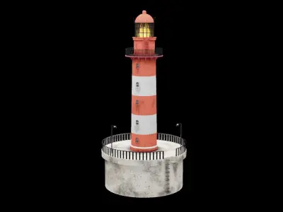 A Lighthouse 3D model