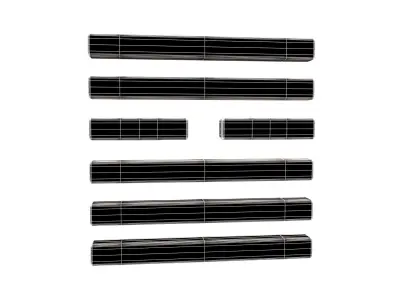 I Ching Hexagrams 9 xiao xu v1 001 Low-poly 3D model