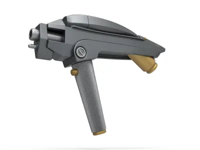 USS Kelvin Phaser from the movie Star Trek 2009 3D print model