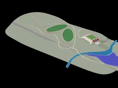 Ataturk Cultural Center 3D model