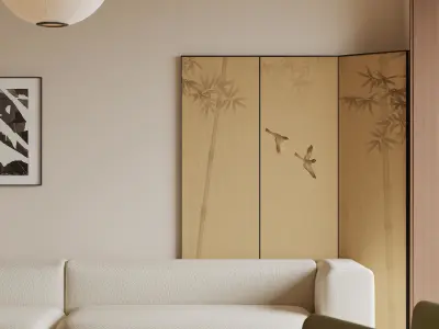 apartment interior scenes      3D model 9