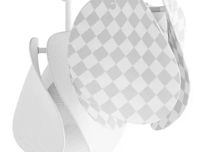 Fiam Italia TAU Hanging lamp 3D model