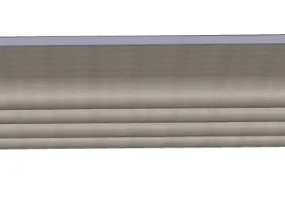 Roman Shade 3D model