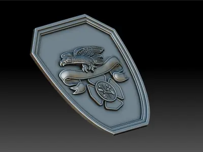 Fire Patch 3D print model
