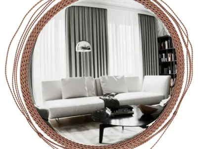 Kayan mirror by maisonvalentina 3D model