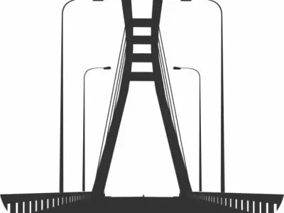 Lekki Bridge Free 3D model