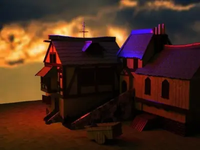 beatiful house 3D model