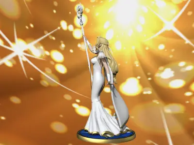 Belinda from AFK Arena 3D model