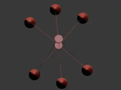 Montfaucon Chandelier 3D model