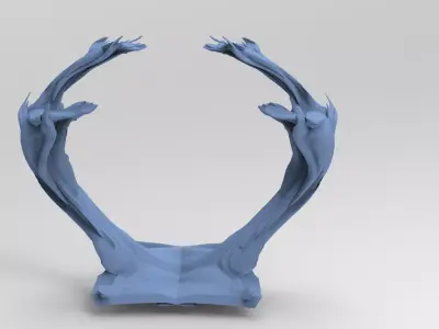 Dante Hall purgatory stand 7 3D model