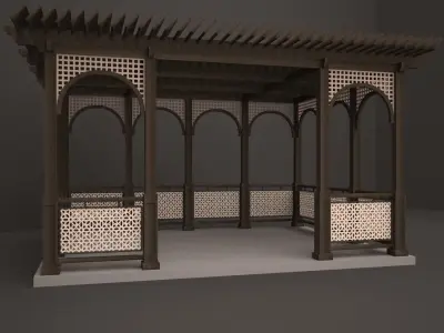 gazebo 3D model shop