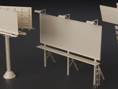 100 Street Kitbash 3D model