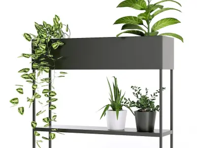 Console Consuela for flowers La redoute 3D model