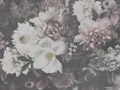 Midnight Bloom Grandeur  Texture