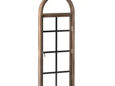 Arch Style Windows 3D model