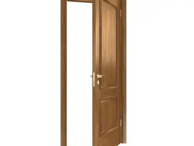 Brown Door 3D model