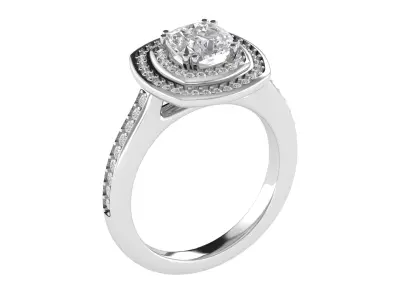 Women Ring  Render 3dm STL OBJ FBX TXT Details 3D print model 8