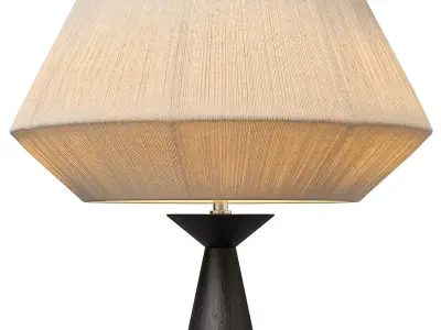 Totora Table Lamp by CB2 3D model