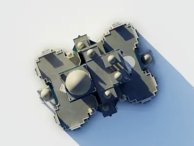 Al Jassimya Tower - Qatar doha 3D model