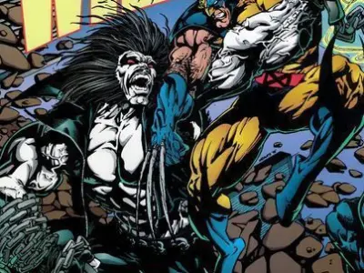 x2 Download Wolverine Vs lobo STL 3d printing collectibles 3D print model