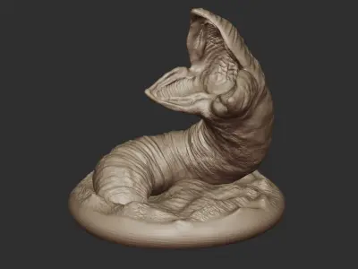 Dune Sandworm -Shai-Hulud- 3D model 3D model