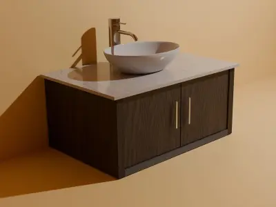 Bathroom Sink 3D model buy