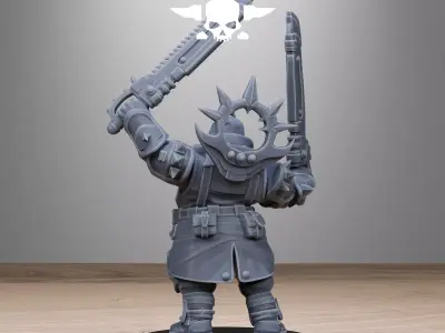 Corrupted Guard The Giantes 3D print model
