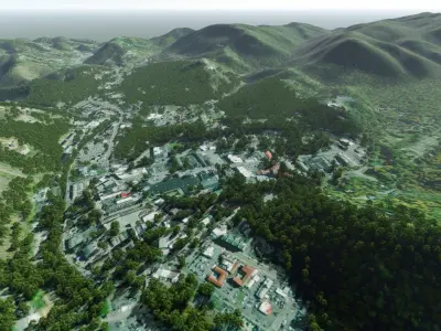 Gatlinburg Tennessee 3D model