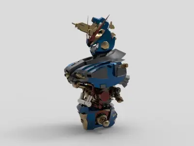 Dark Egnies Bust 3D model