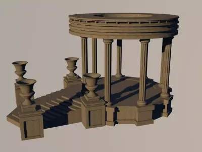 Ancient Alter 3D model