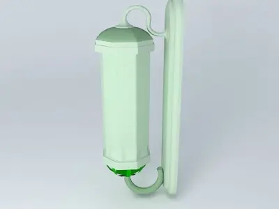 Large Coach Lantern Free 3D model