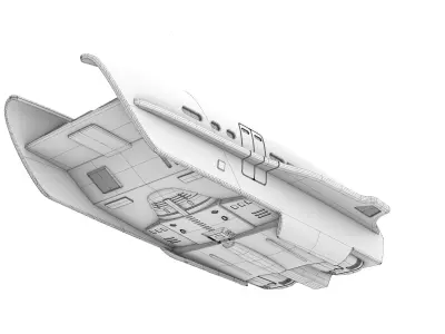 Star Trek Executive Shuttle SD103 3D print model