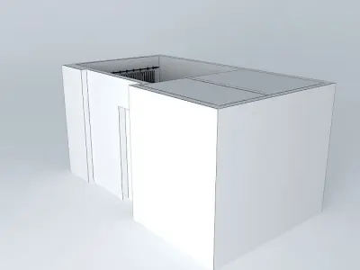 niorkut box with window in it Free 3D model