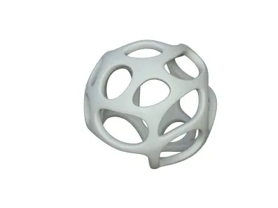 SciFi Cube Object No 41422 Low Poly Shape Texture