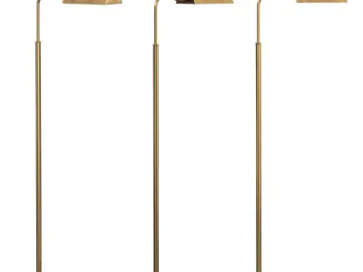 CLASSIC ADJUSTABLE TASK FLOOR LAMP 3D model